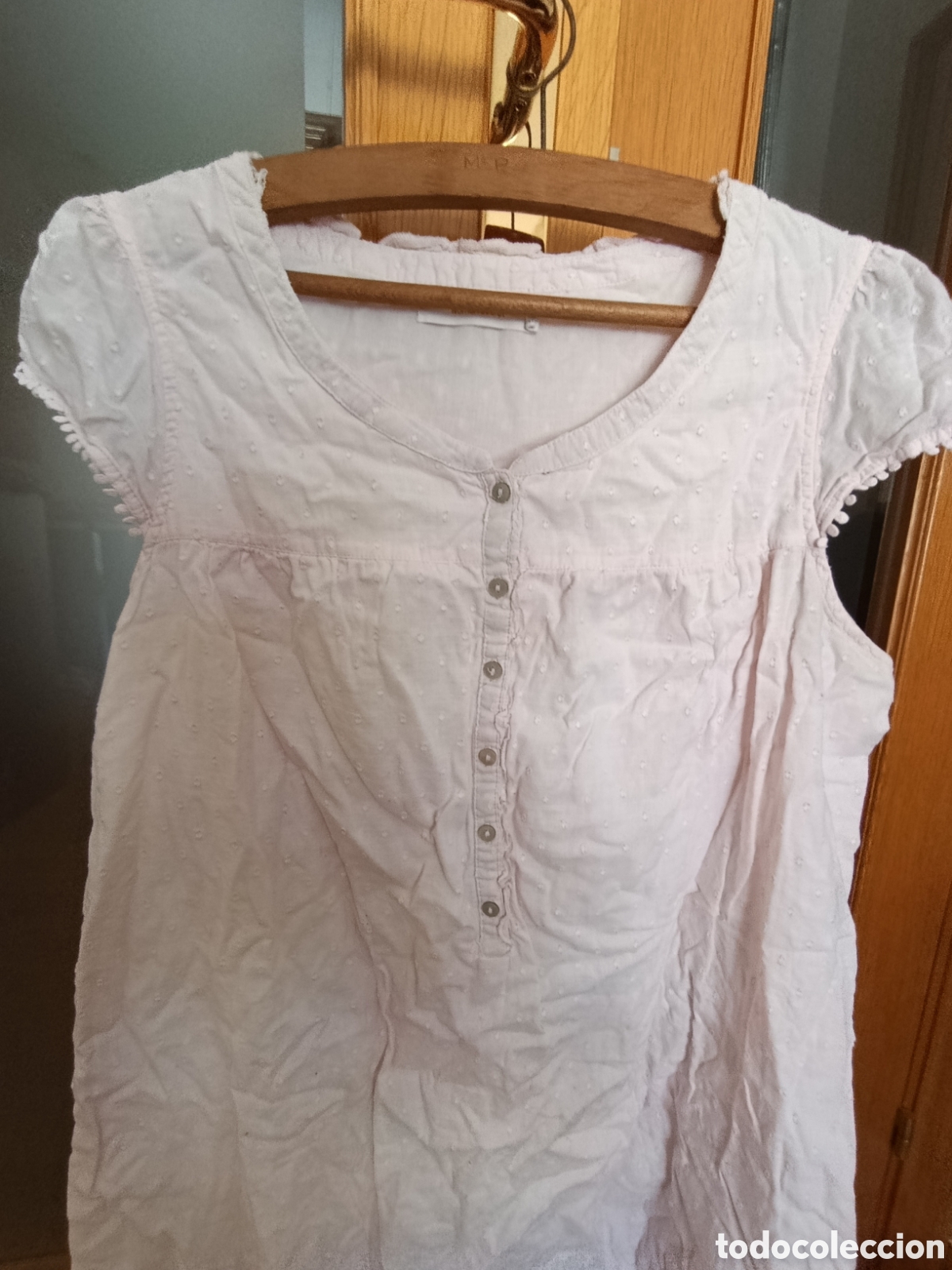 Segunda mano: Camis&oacute;n rosa manga corta - Foto 4