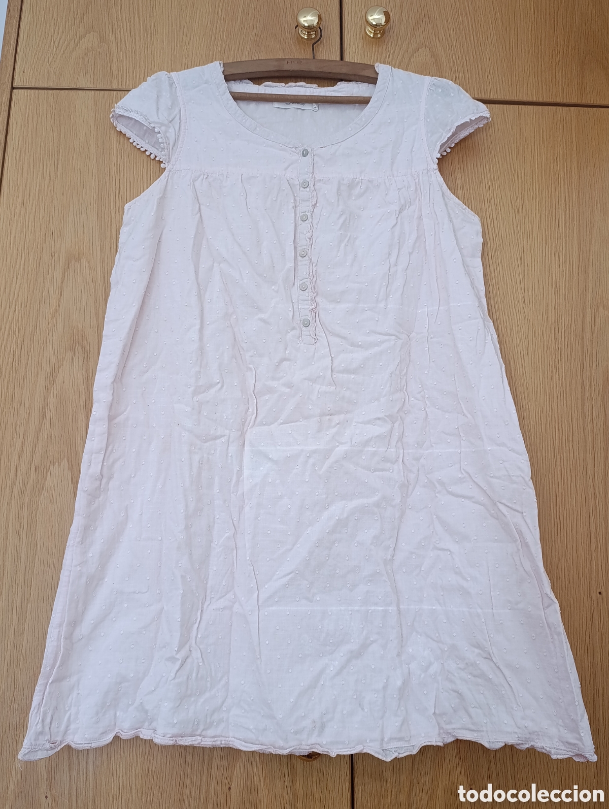 Segunda mano: Camis&oacute;n rosa manga corta
