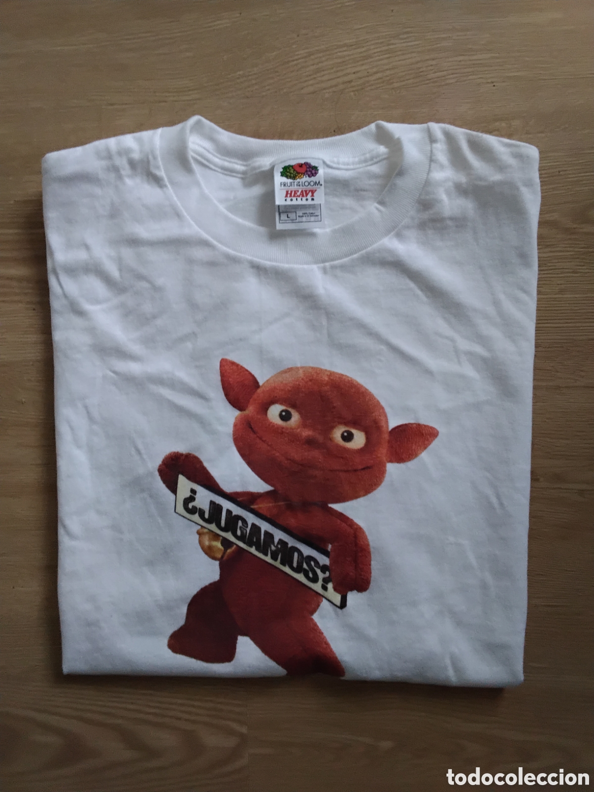 Segunda mano: Camiseta Duende de la Suerte Blanca