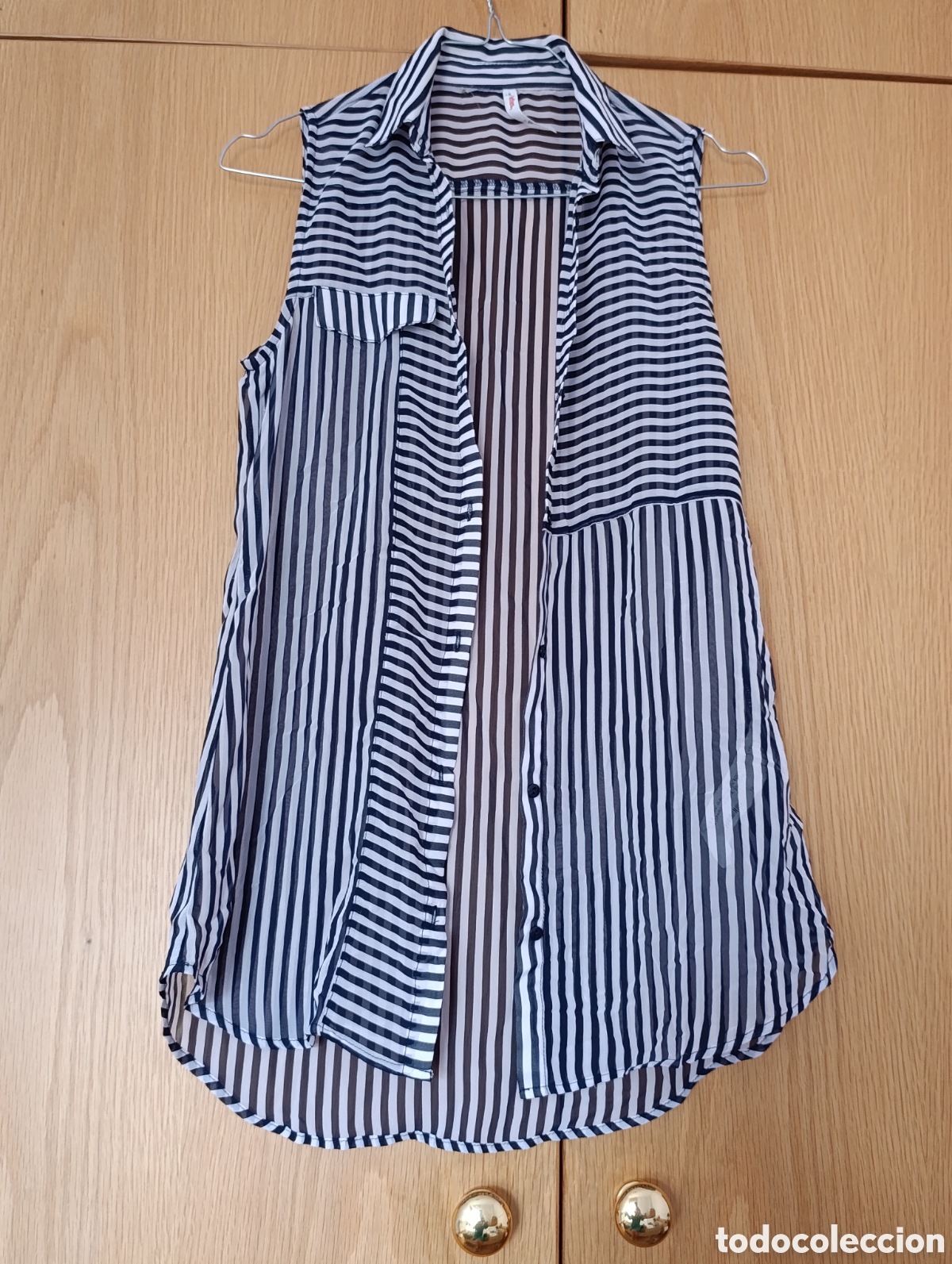 Segunda mano: Blusa chaleco de rayas - Foto 3