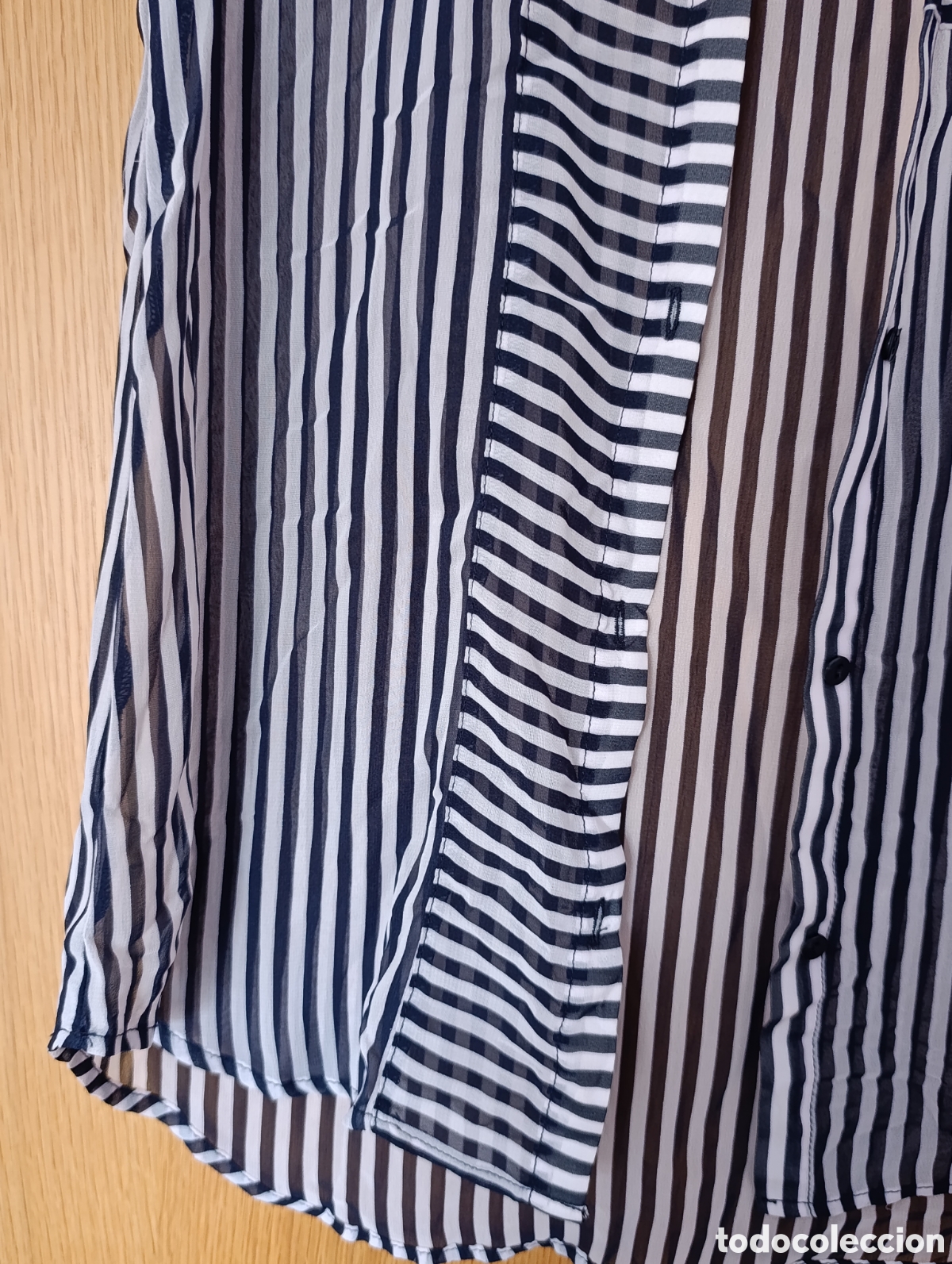 Segunda mano: Blusa chaleco de rayas - Foto 4
