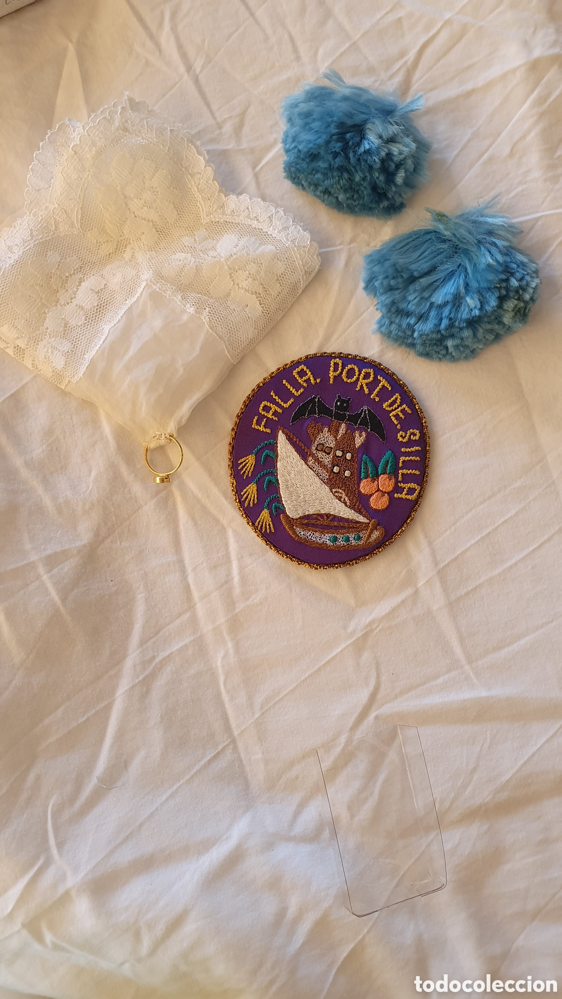 Segunda mano: Antiguo traje Fallera ni&ntilde;a+complementos. Con gastos de env&iacute;o gratis! - Foto 4