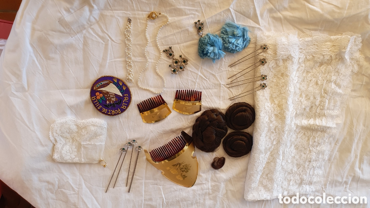 Segunda mano: Antiguo traje Fallera ni&ntilde;a+complementos. Con gastos de env&iacute;o gratis! - Foto 9