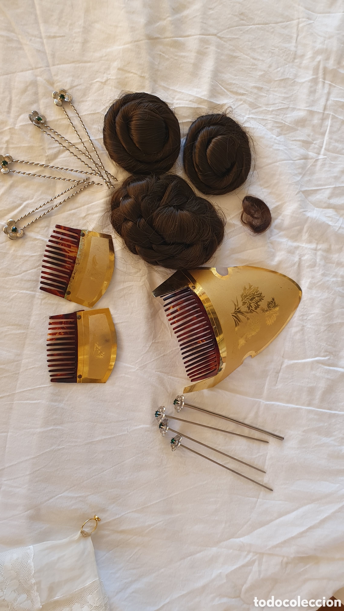 Segunda mano: Antiguo traje Fallera ni&ntilde;a+complementos. Con gastos de env&iacute;o gratis! - Foto 10
