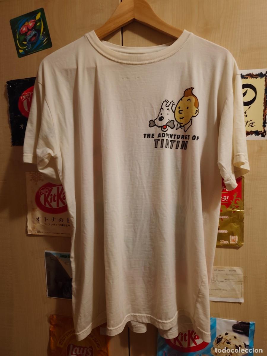 Segunda mano: Camiseta Tintin Vintage A&ntilde;os 90 Talla L