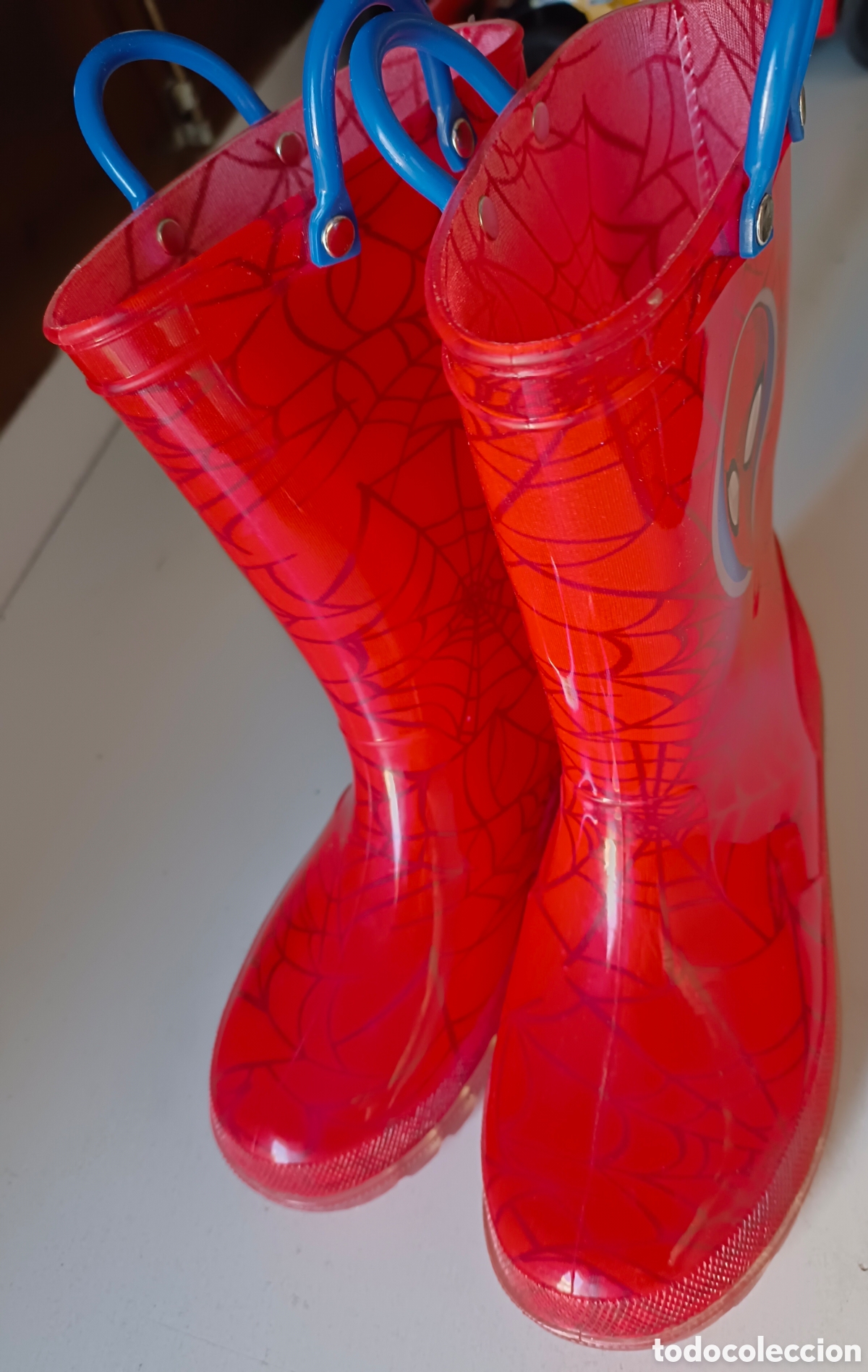 Segunda mano: Botas de agua katiuskas Spiderman 33-34