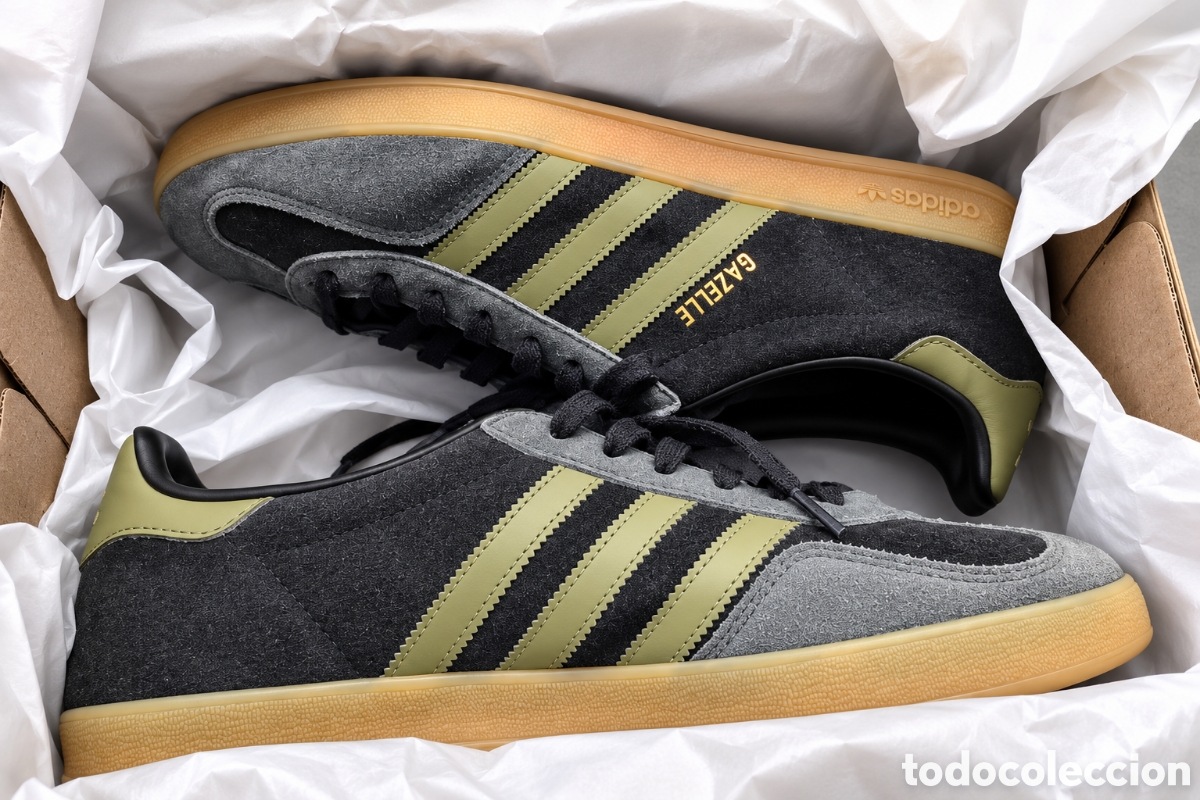 Segunda mano: Adidas Gazelle Indoor negras EU 45⅓ aut&eacute;nticas
