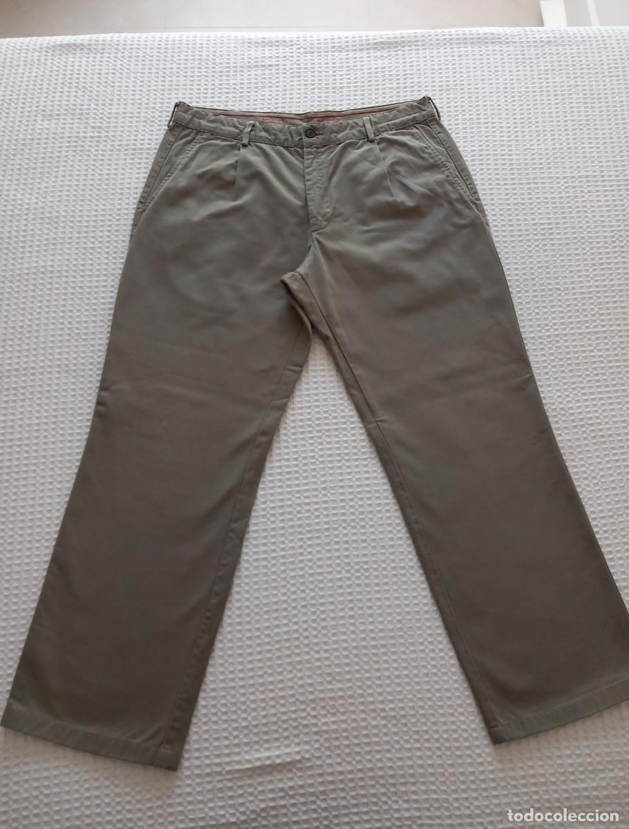 Segunda mano: Pantalones chinos verde oliva Pierre Cardin