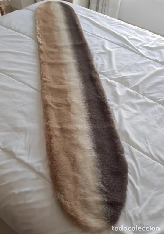 Segunda mano: Bufanda pelo gris marr&oacute;n y beige Parfois - Foto 4