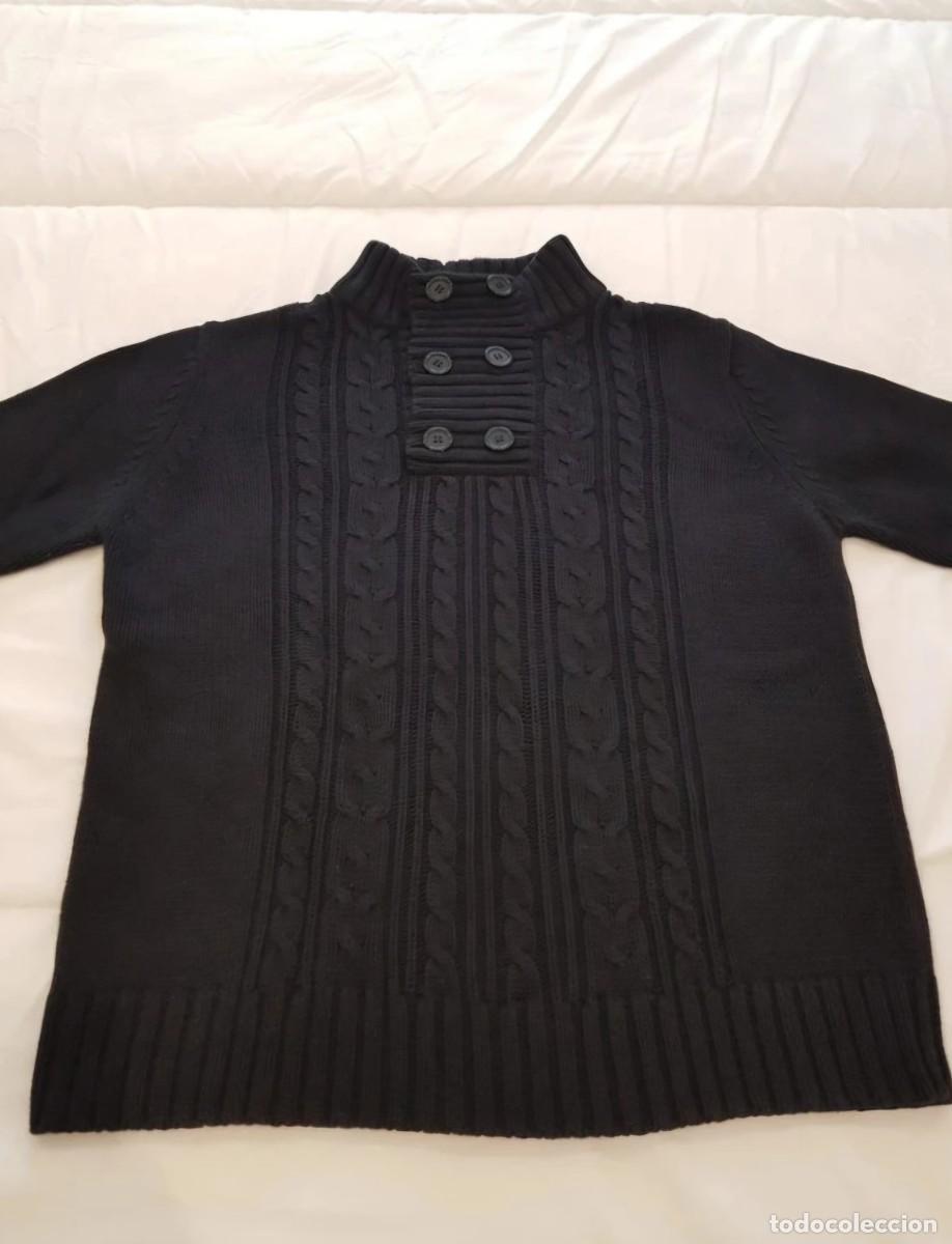 Segunda mano: Jersey C&aacute;rdigan negro con botones Reload - Foto 1