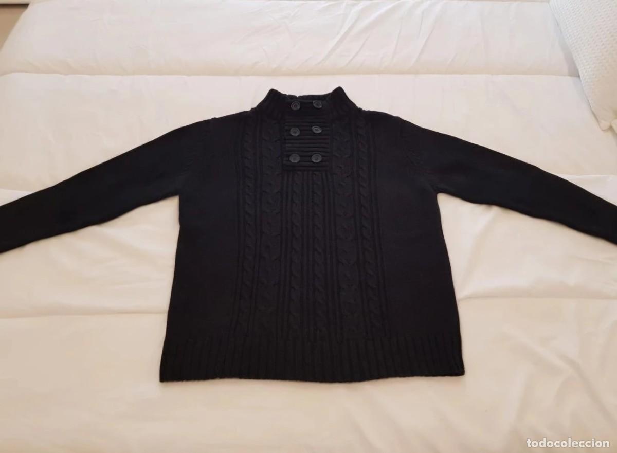 Segunda mano: Jersey C&aacute;rdigan negro con botones Reload - Foto 2