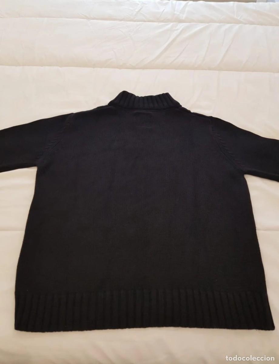 Segunda mano: Jersey C&aacute;rdigan negro con botones Reload - Foto 5