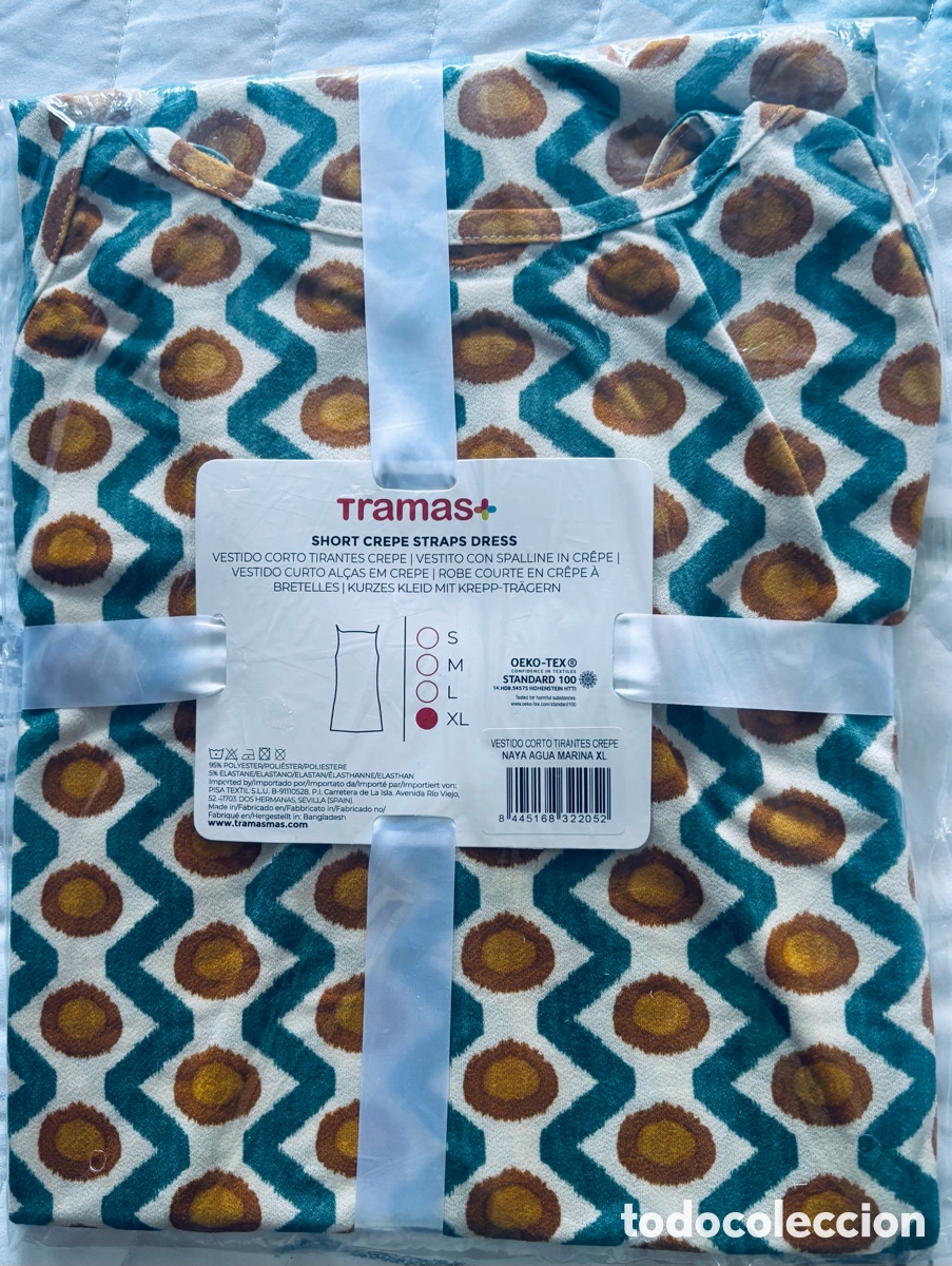 Segunda mano: Vestido corto de tirantes XL | Nuevo y precintado