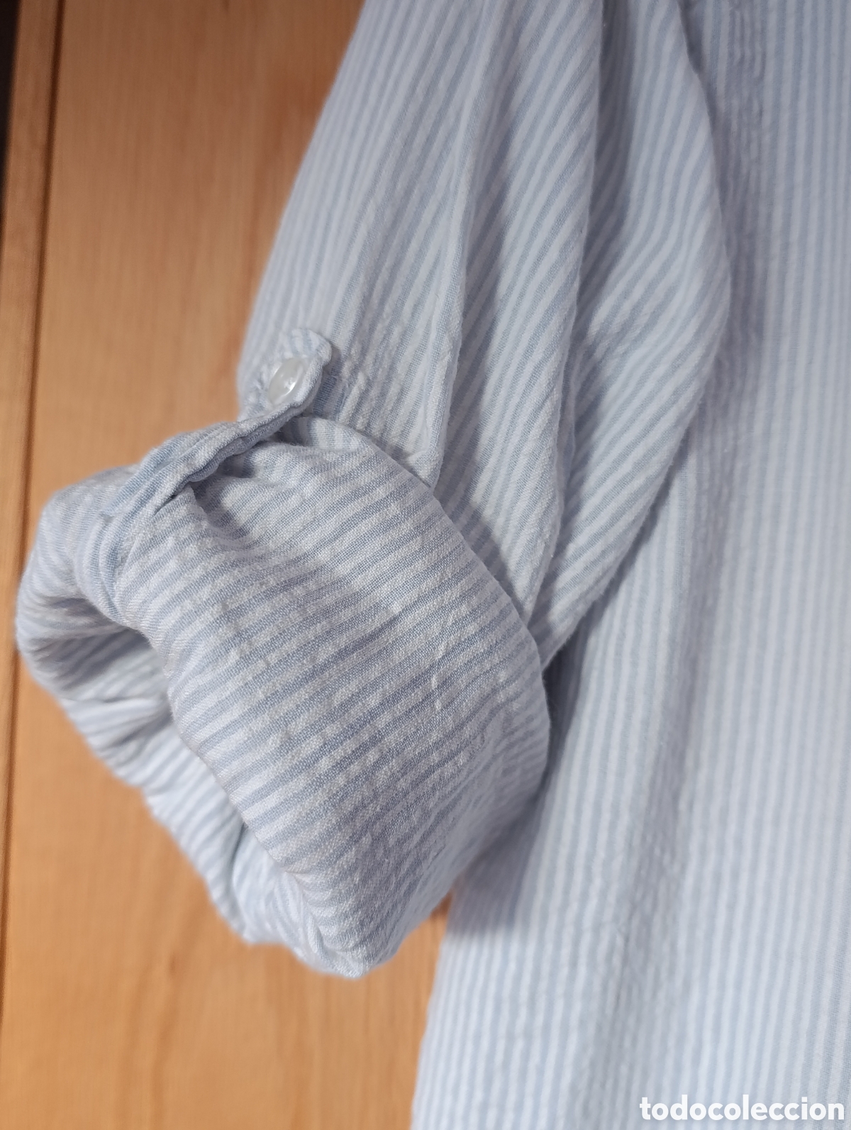 Segunda mano: Camisa de rayas cuello Maho - Foto 3