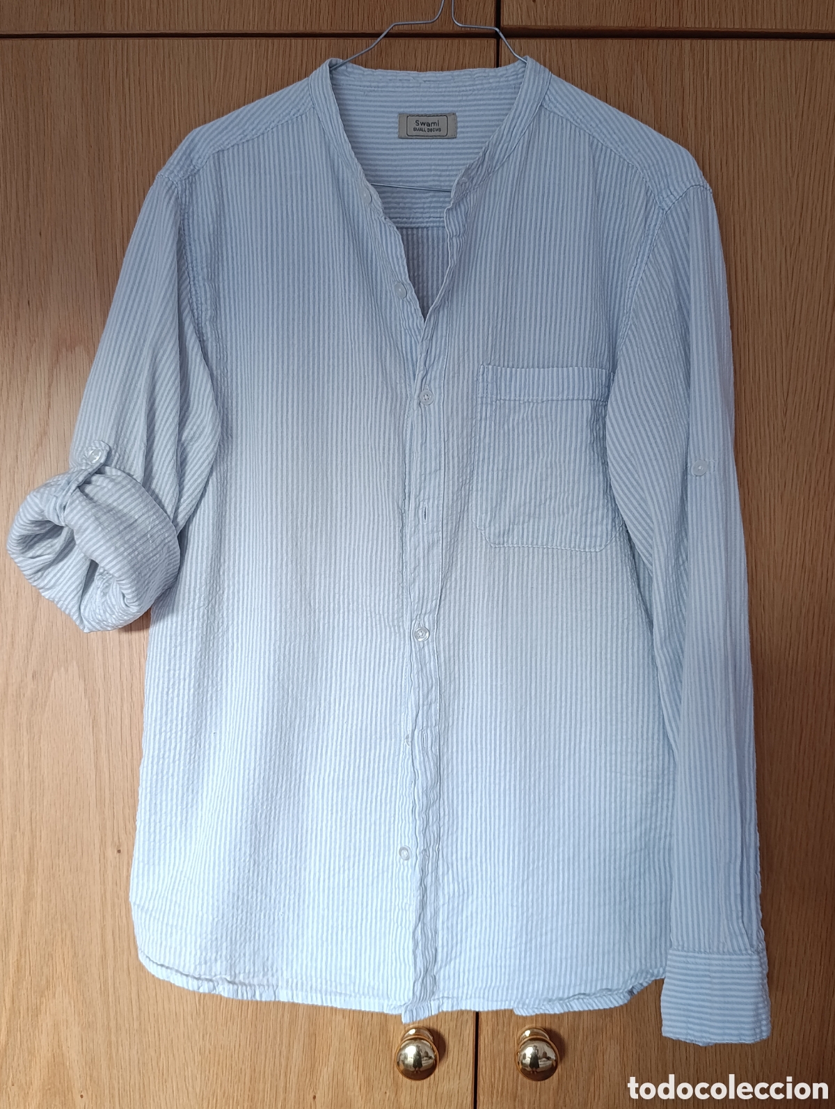 Segunda mano: Camisa de rayas cuello Maho