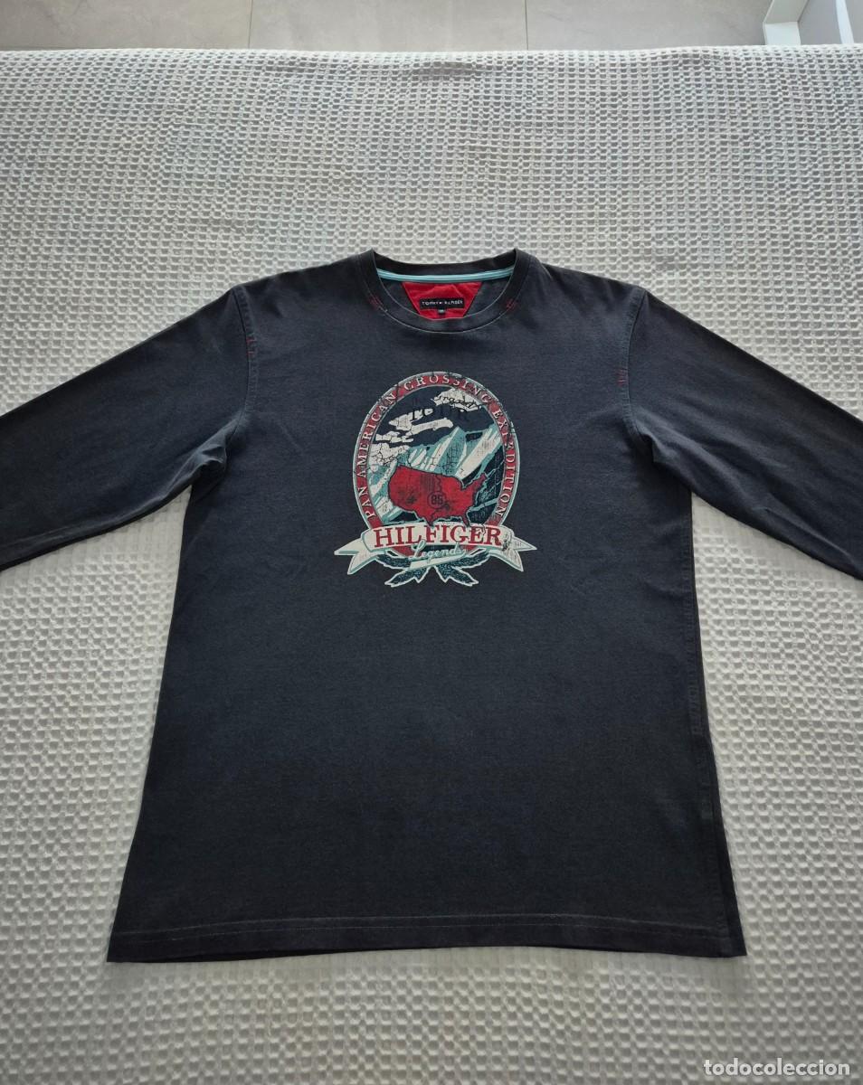 Segunda mano: Camiseta azul marino manga larga Tommy Hilfiger
