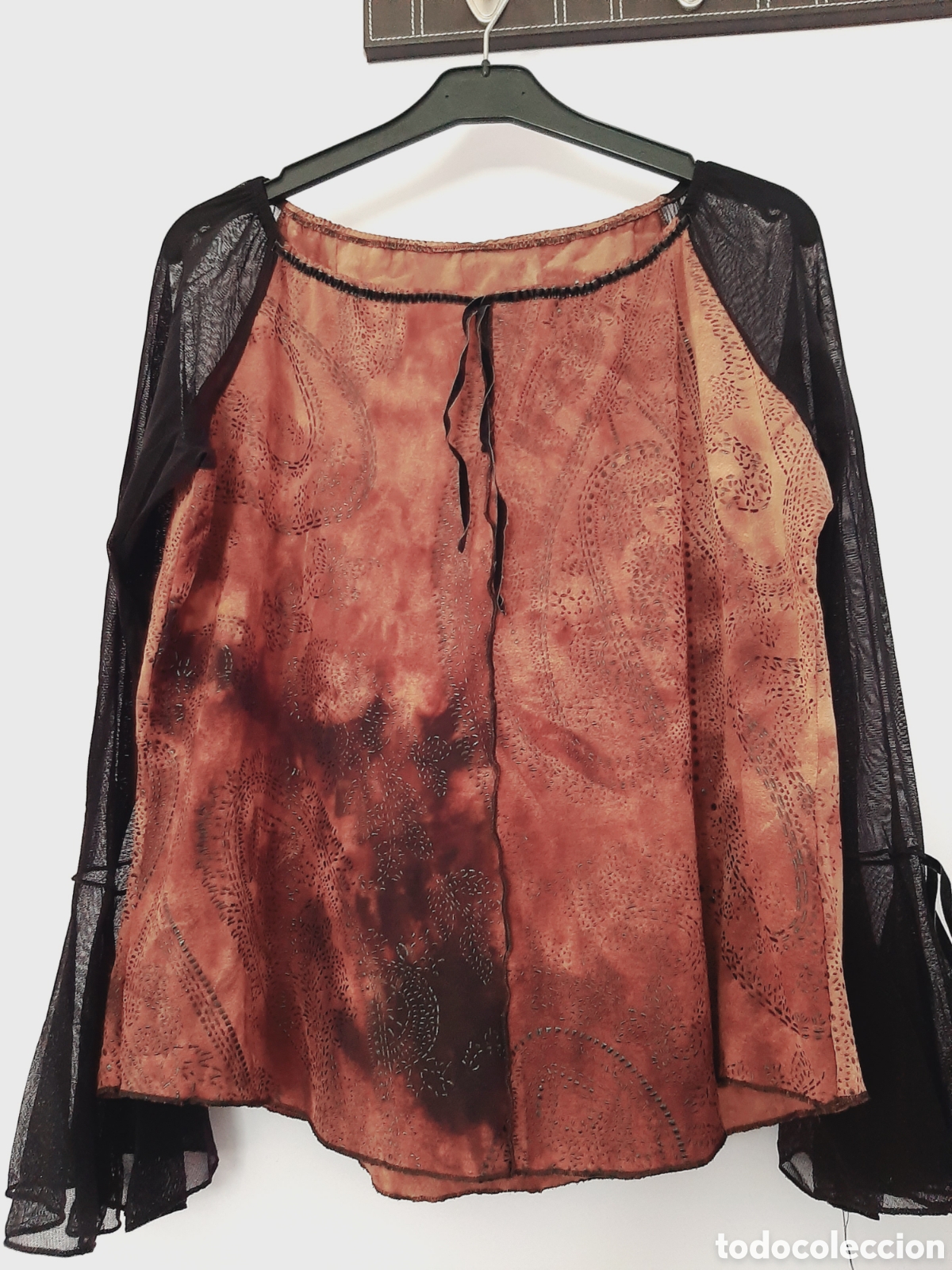Segunda mano: Blusa con mangas de gasa