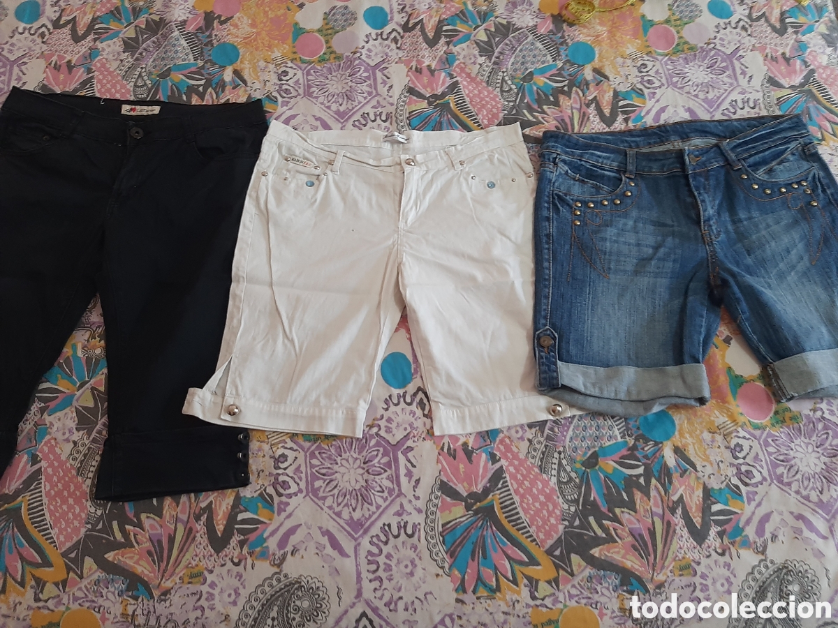 Segunda mano: Tres pantalones piratas
