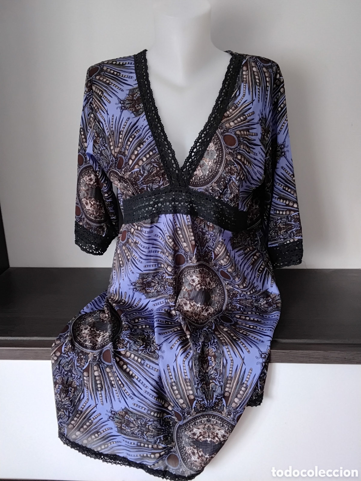 Segunda mano: Taftan Vestido Tonos Morados