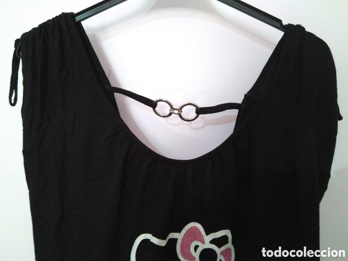 Segunda mano: Camiseta negra, Hello Kitty - Foto 2