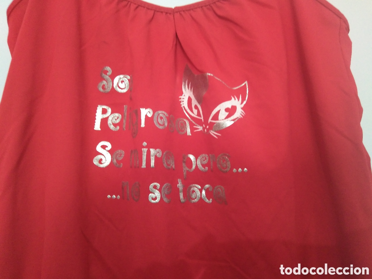 Segunda mano: Top Rojo, Talla &uacute;nica - Foto 3