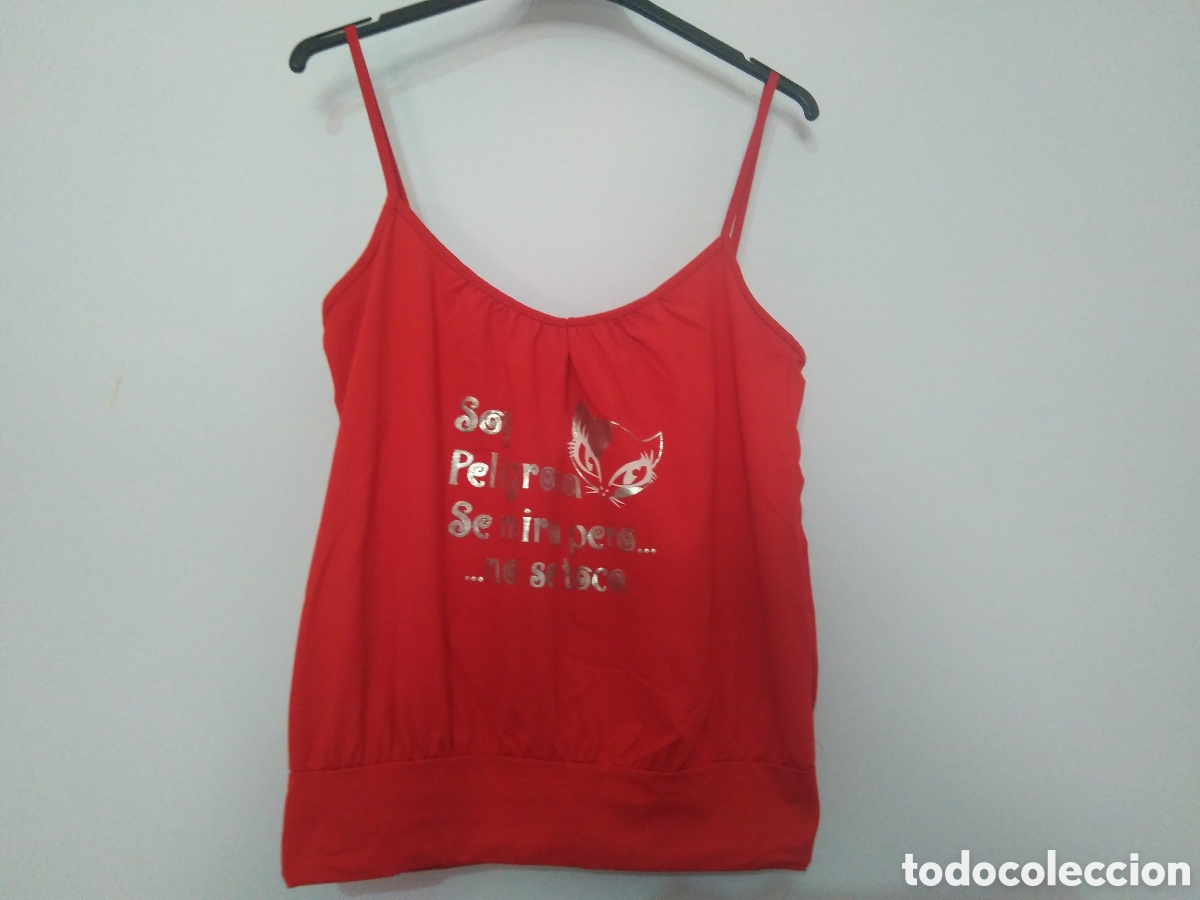 Segunda mano: Top Rojo, Talla &uacute;nica