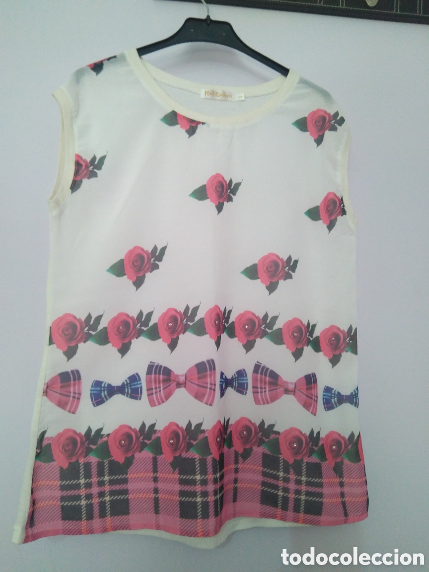 Segunda mano: Blusa de lazos manga corta