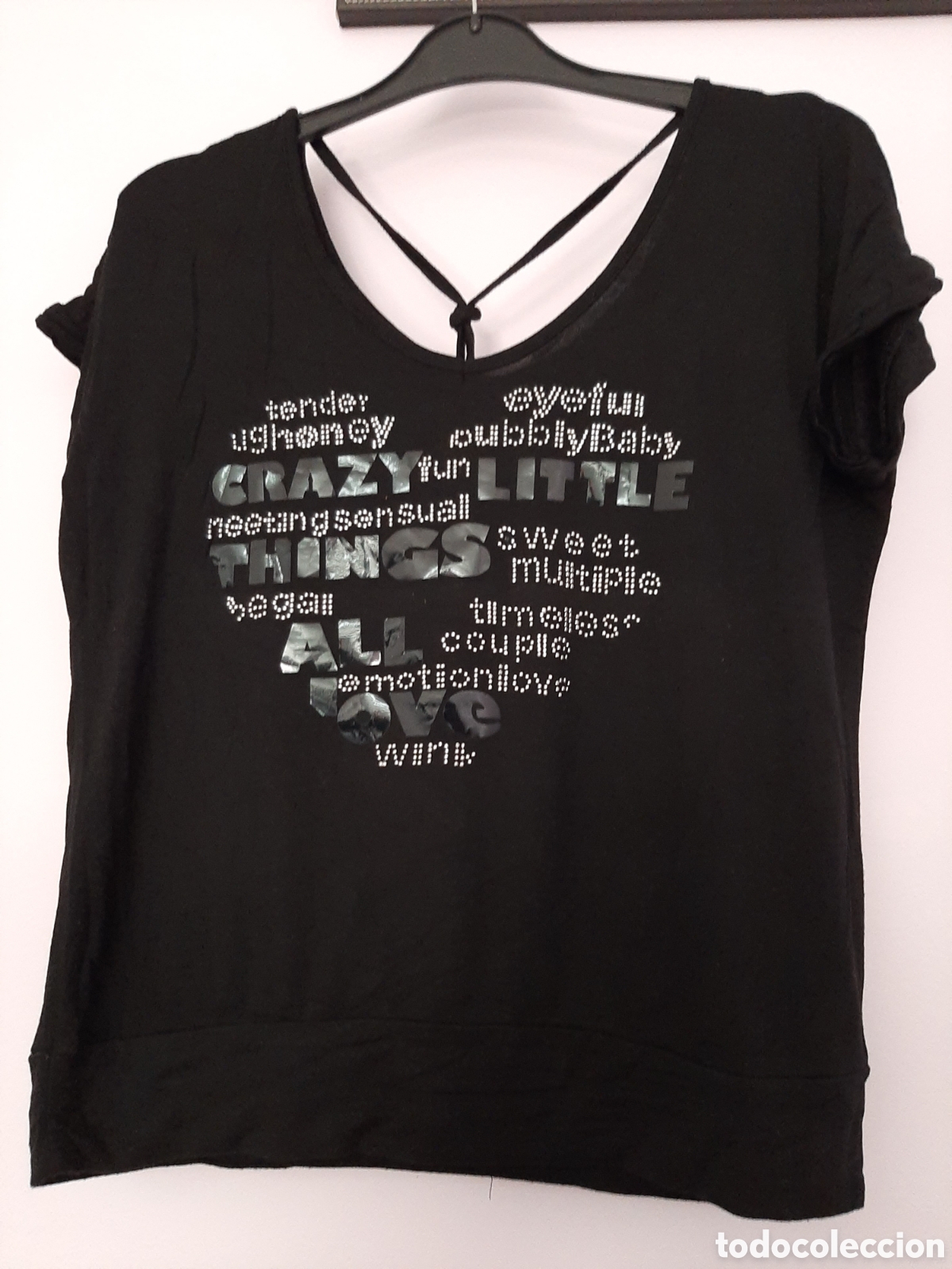 Segunda mano: Camiseta corazon manga corta