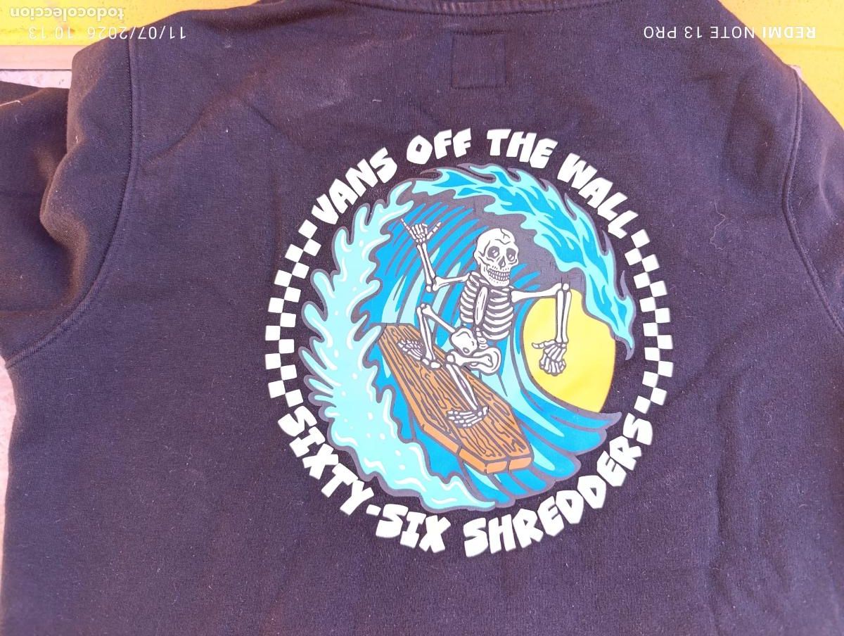Segunda mano: SUDADERA VANS OFF THE WALL. - Foto 2