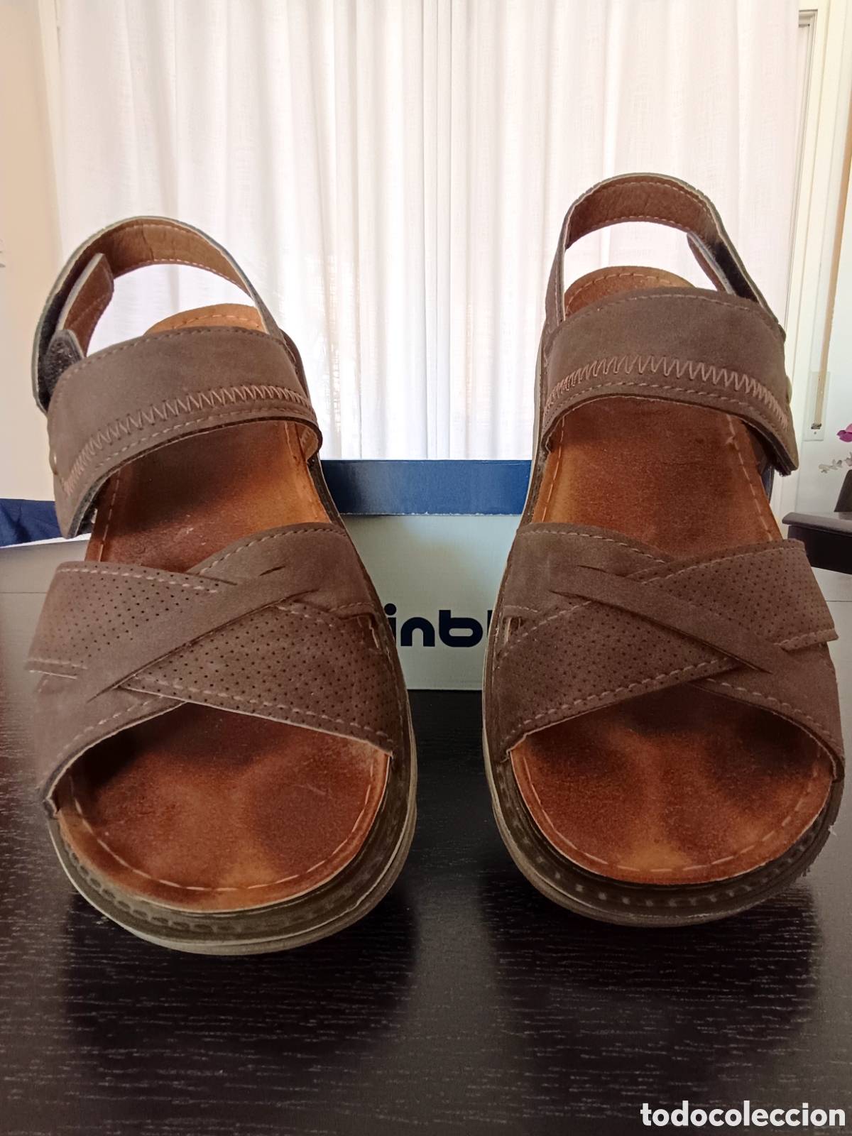 Segunda mano: Sandalias de piel para hombre