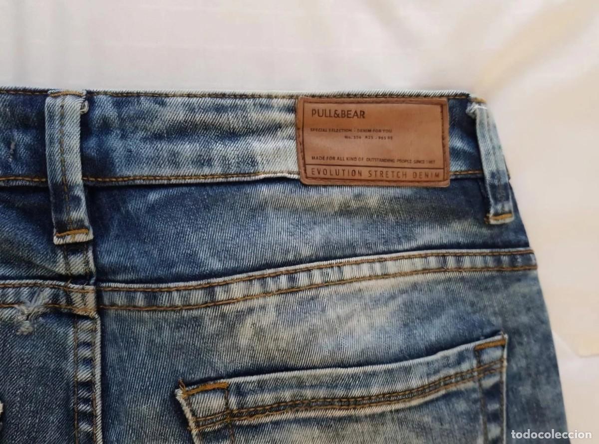 Segunda mano: Pantal&oacute;n pitillo vaquero azul Pull&Bear - Foto 9