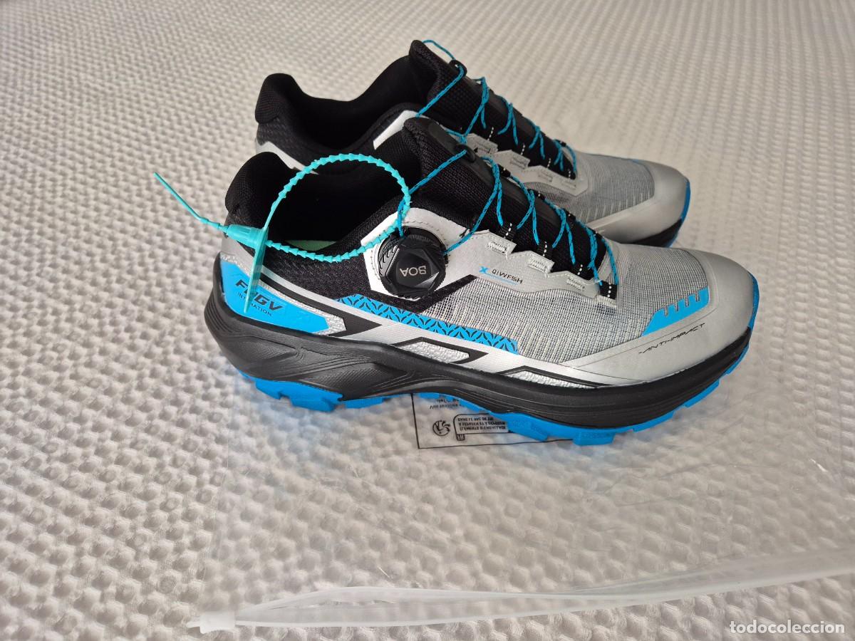 Segunda mano: Zapatillas de deporte grises y azules XQIWFSH