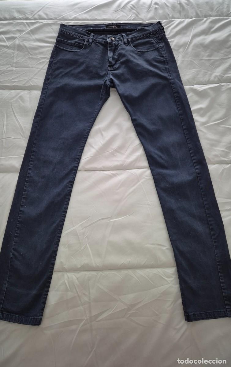 Segunda mano: Pantal&oacute;n de vestir azul marino JVZ