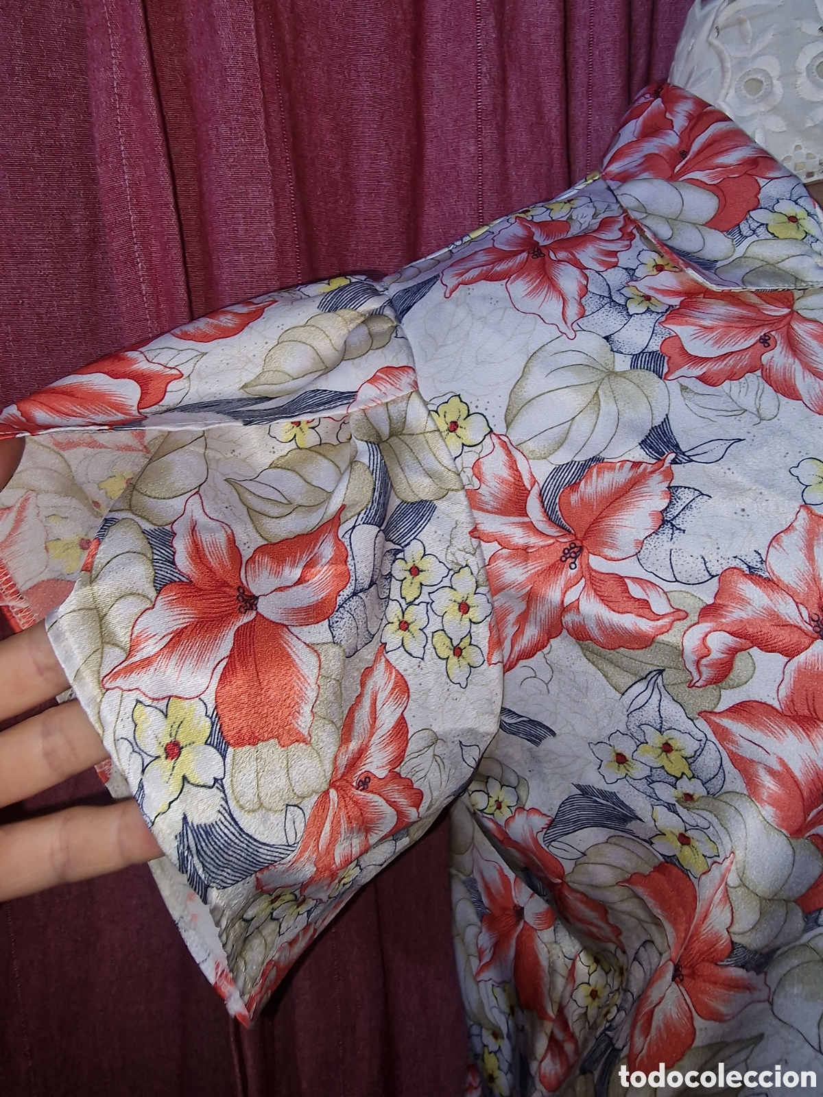 Segunda mano: Bonita blusa mujer manga corta marca cya,talla 54,100x100 poliester