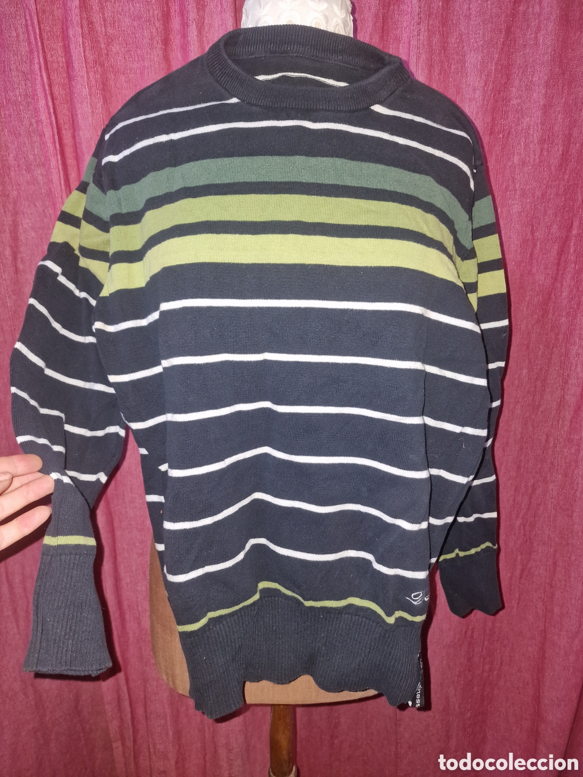 Segunda mano: Jersey manga larga hombre marca Disset y desing, talla xl,100x100 algodon