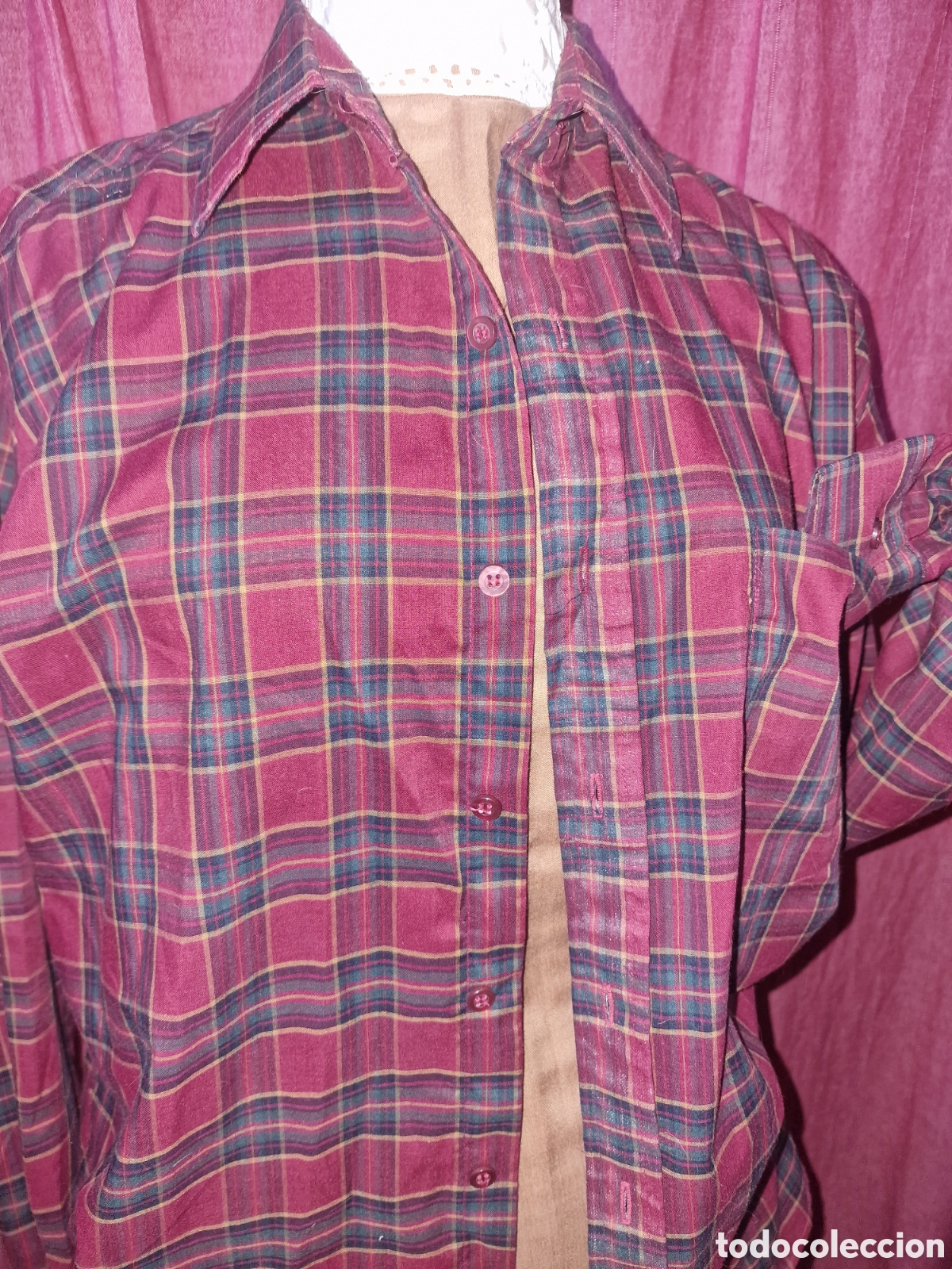 Segunda mano: Camisa hombre manga larga,talla M main stream