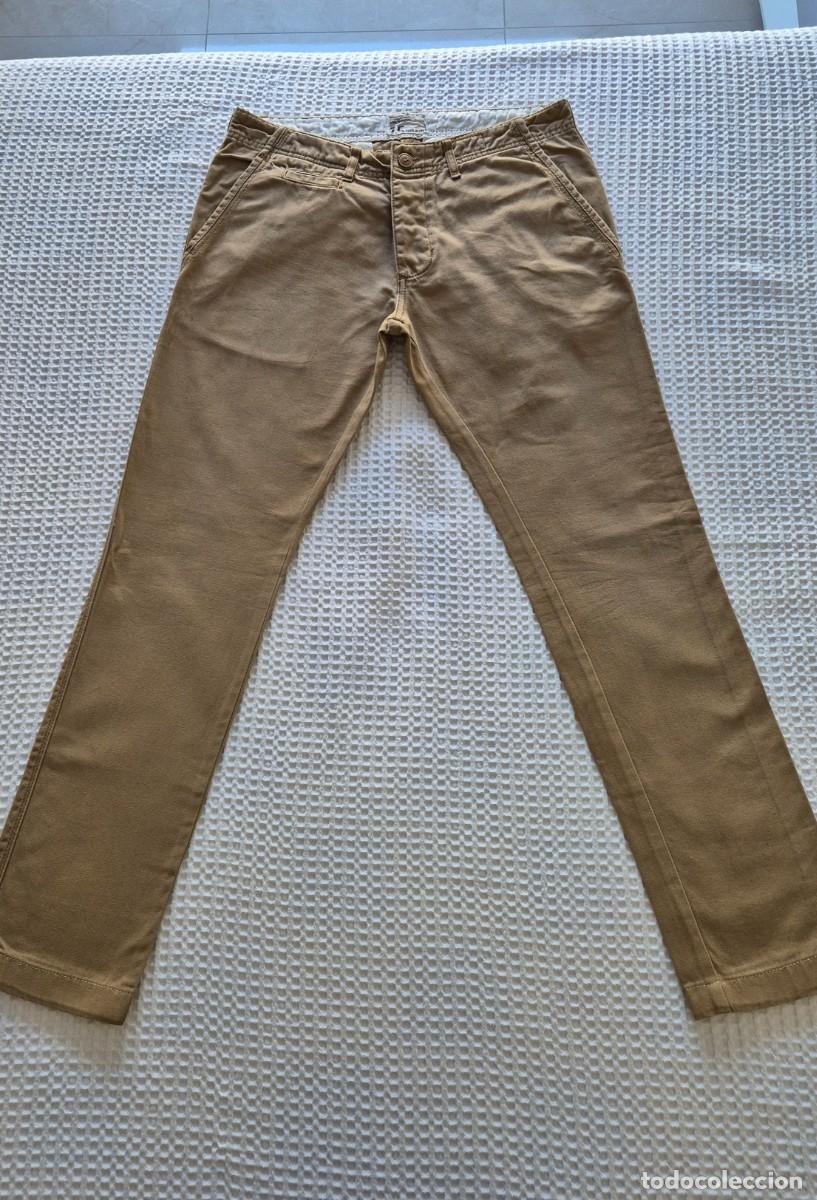 Segunda mano: Pantal&oacute;n beige oscuro chino Zara
