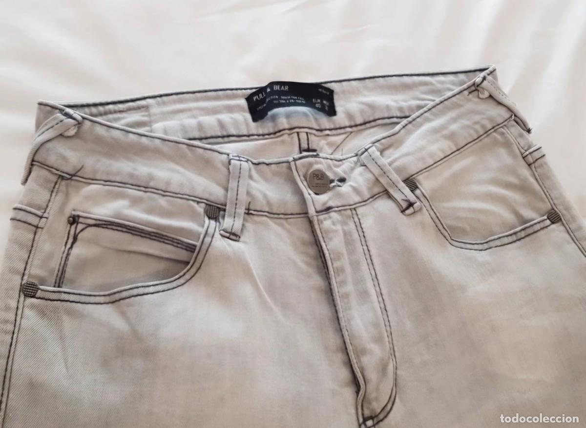 Segunda mano: Pantal&oacute;n gris ajustado Pull&Bear - Foto 4