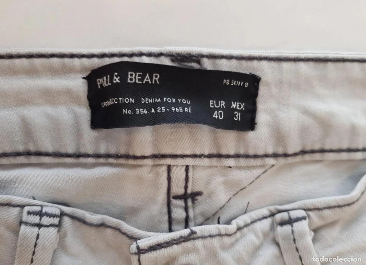 Segunda mano: Pantal&oacute;n gris ajustado Pull&Bear - Foto 5