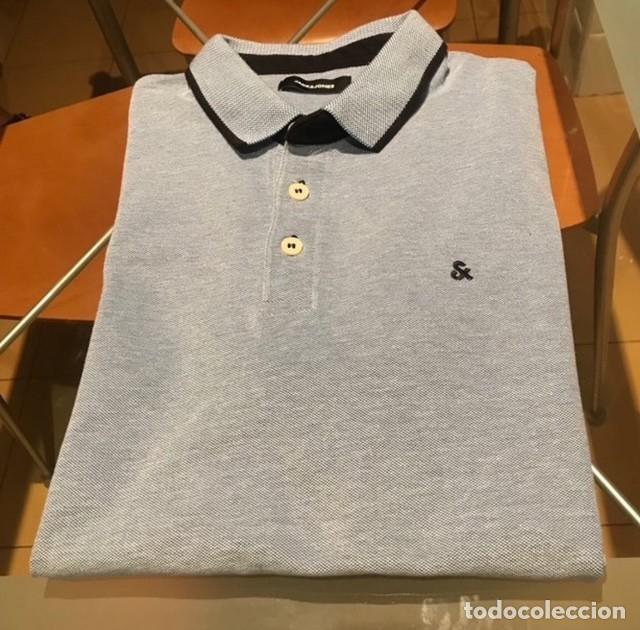Segunda mano: POLO JACK & JONES A ESTRENAR GRIS MANGA CORTA TALLA L
