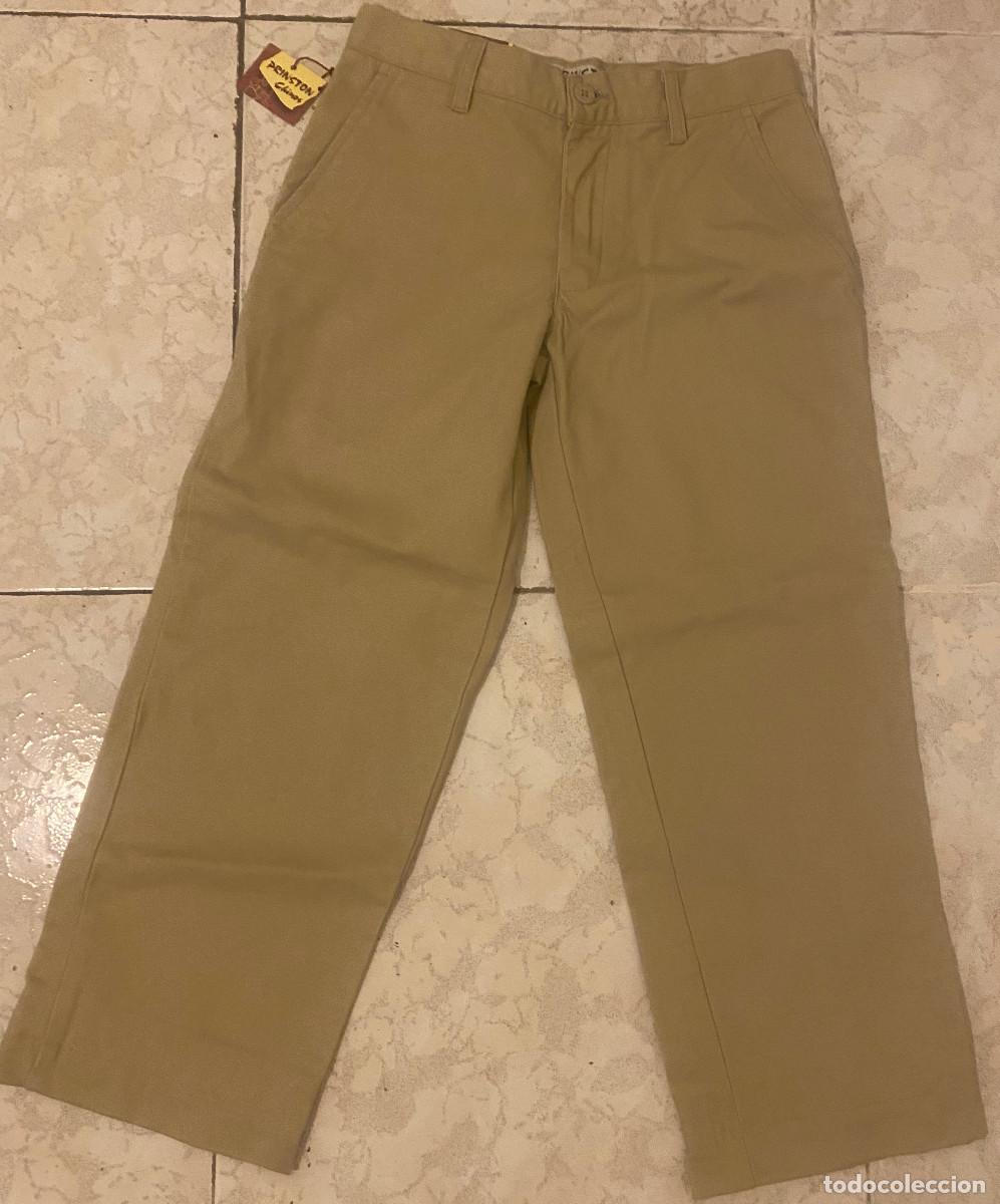 Segunda mano: Pantalones tipo chino. Talla 10. Ni&ntilde;o de 9 / 10 a&ntilde;os. Marca Prinston, Argentina. Nuevos con etiqueta