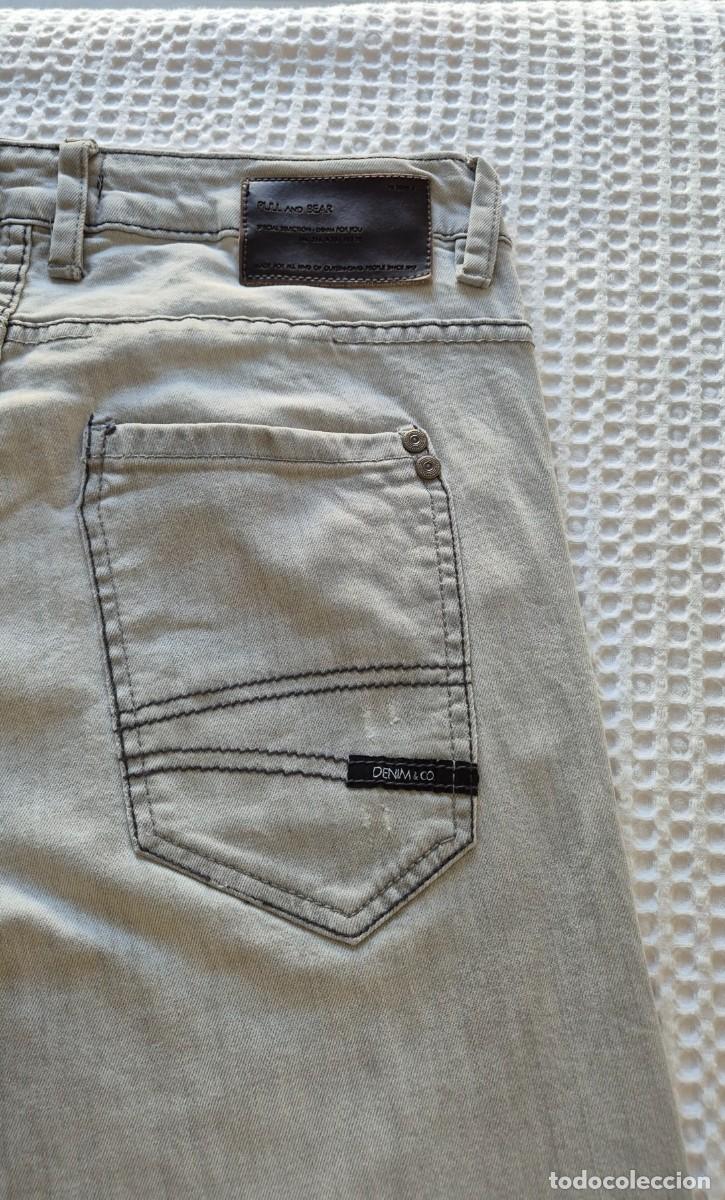 Segunda mano: Pantal&oacute;n gris ajustado vaquero Pull&Bear - Foto 9