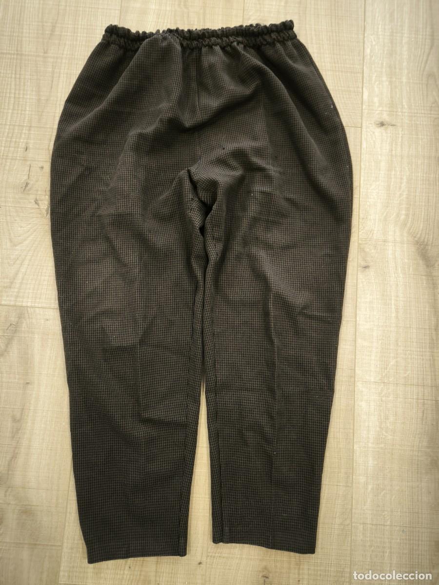 Segunda mano: Pantal&oacute;n Mujer Negro Cintura El&aacute;stica Talla M-L Casual C&oacute;modo