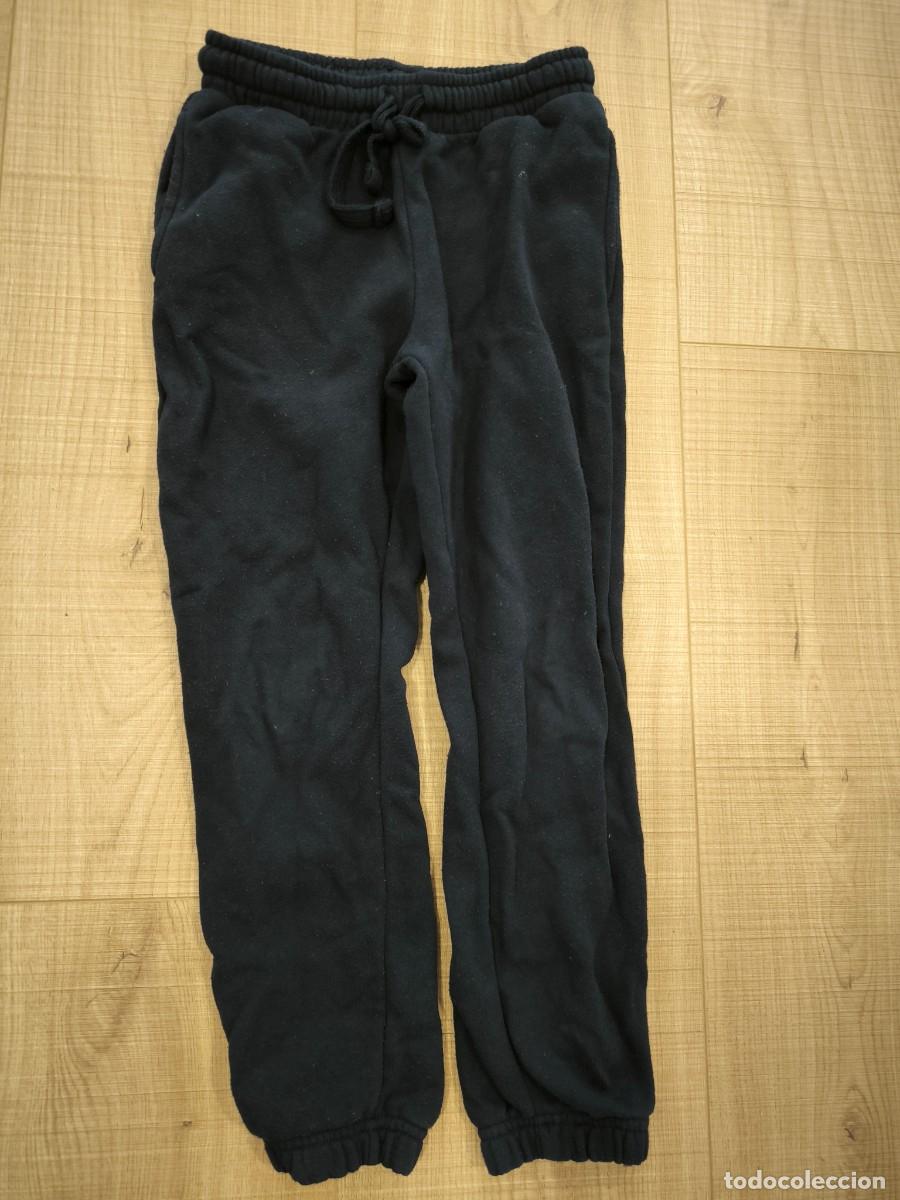 Segunda mano: Pantal&oacute;n Deportivo Infantil Negro Talla 8-9 A&ntilde;os Jogger Ch&aacute;ndal Casual