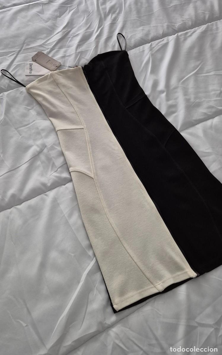 Segunda mano: Vestido blanco y negro Bershka - Foto 2