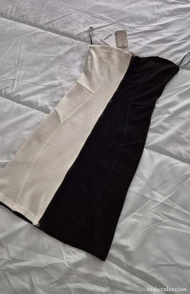 Segunda mano: Vestido blanco y negro Bershka - Foto 3