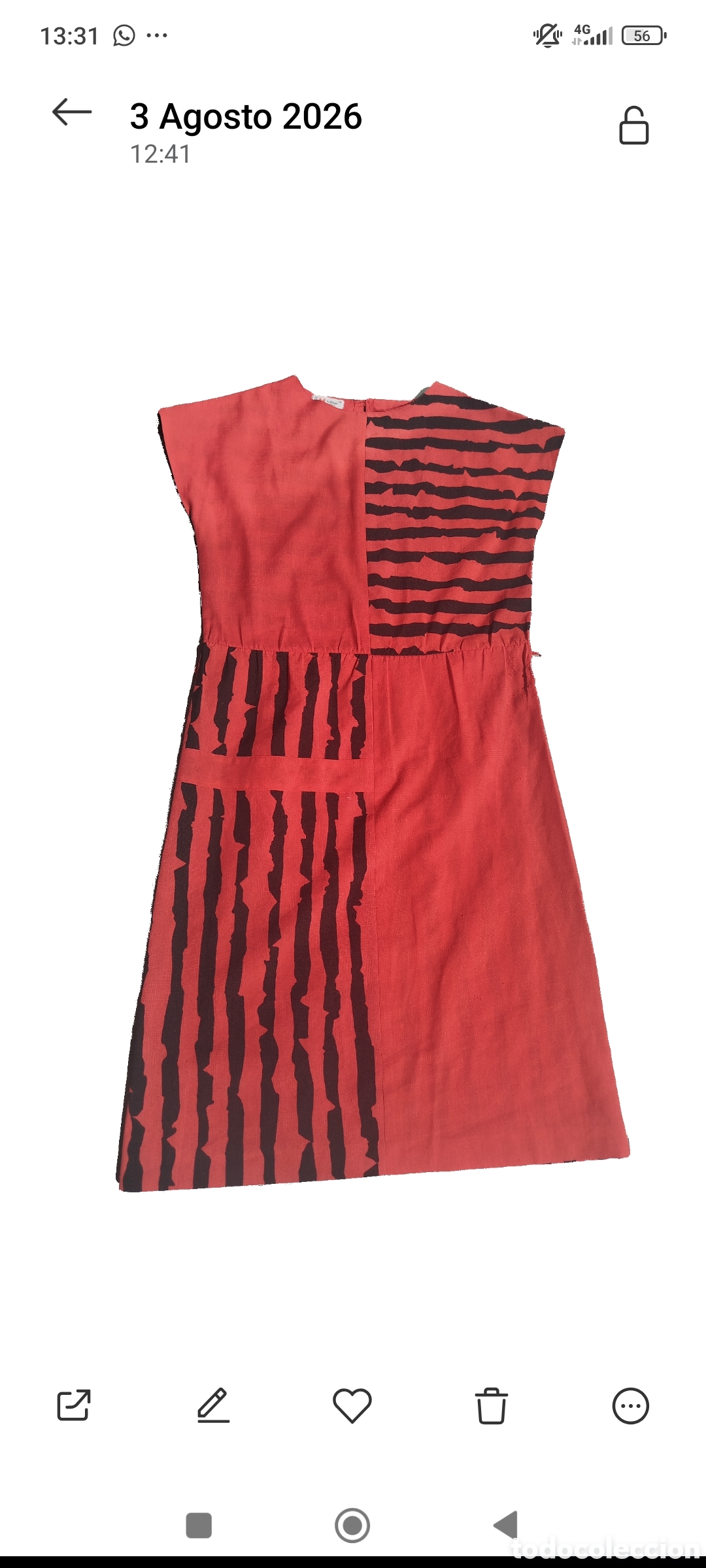 Segunda mano: Vestido vintage VITOS a&ntilde;os 80/90 - Estilo Arty