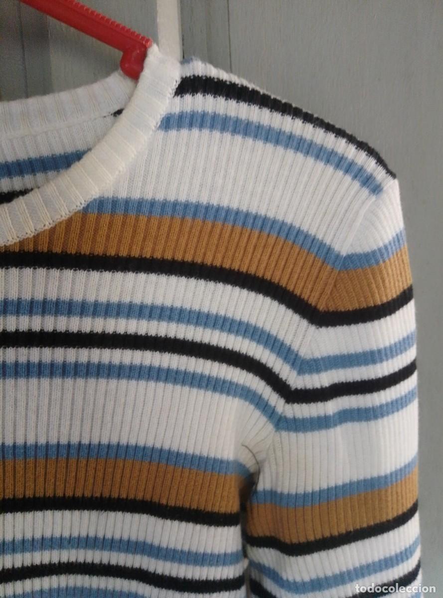 Segunda mano: Jersey rayas de algod&oacute;n. Stradivarius. Talla M - Foto 3