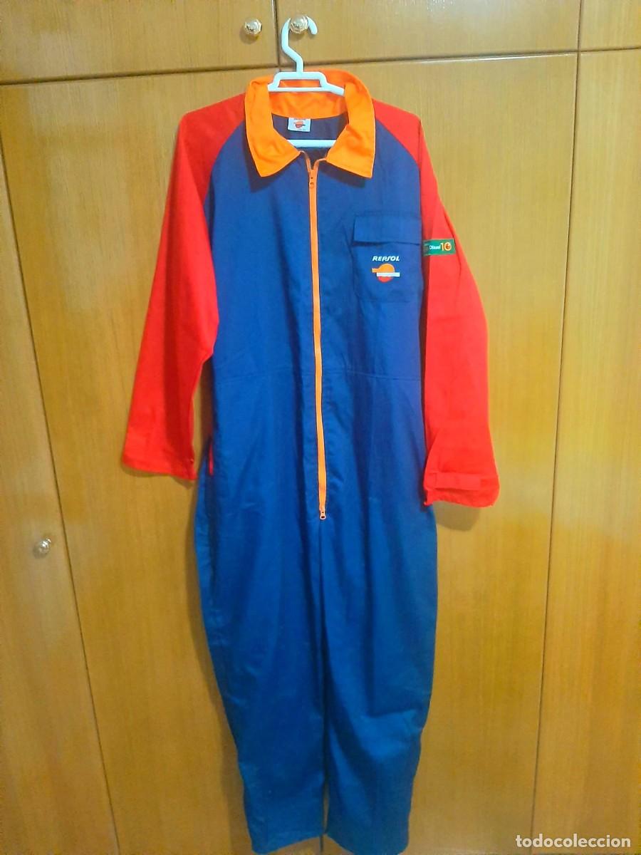 Segunda mano: Mono de trabajo Repsol azul y rojo