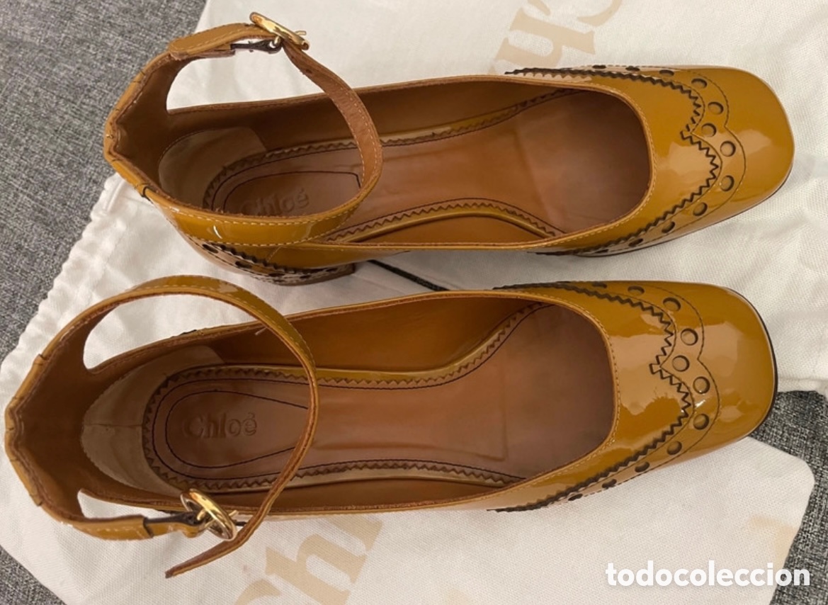 Segunda mano: Zapatos Chlo&eacute; 38,5 piel laca